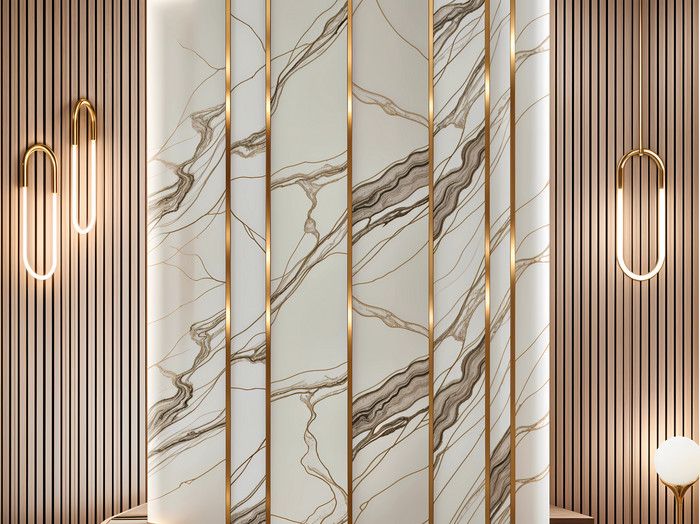 Interior wall panel design